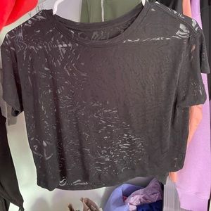 Cute lulu see through tee